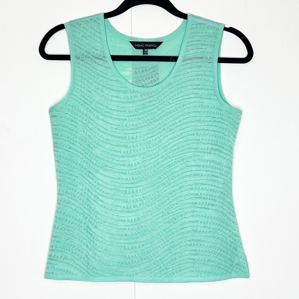 Ming Wang NWT Knit‎ Sleeveless Top